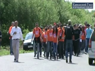 Марш молодежи в Шуши